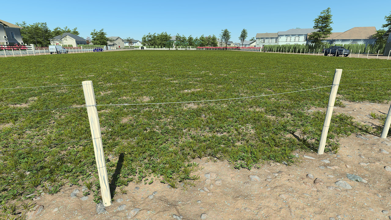 Wire Fence With Wire Portal 120cm